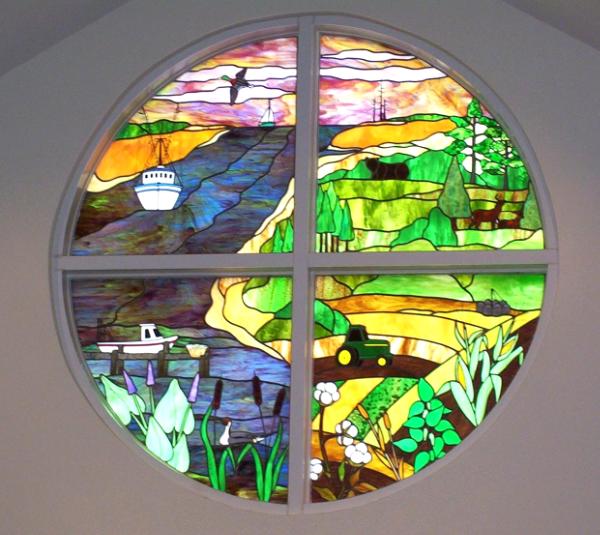 Green Heron Glass Studio - Stained Glass art by Alison Ellis